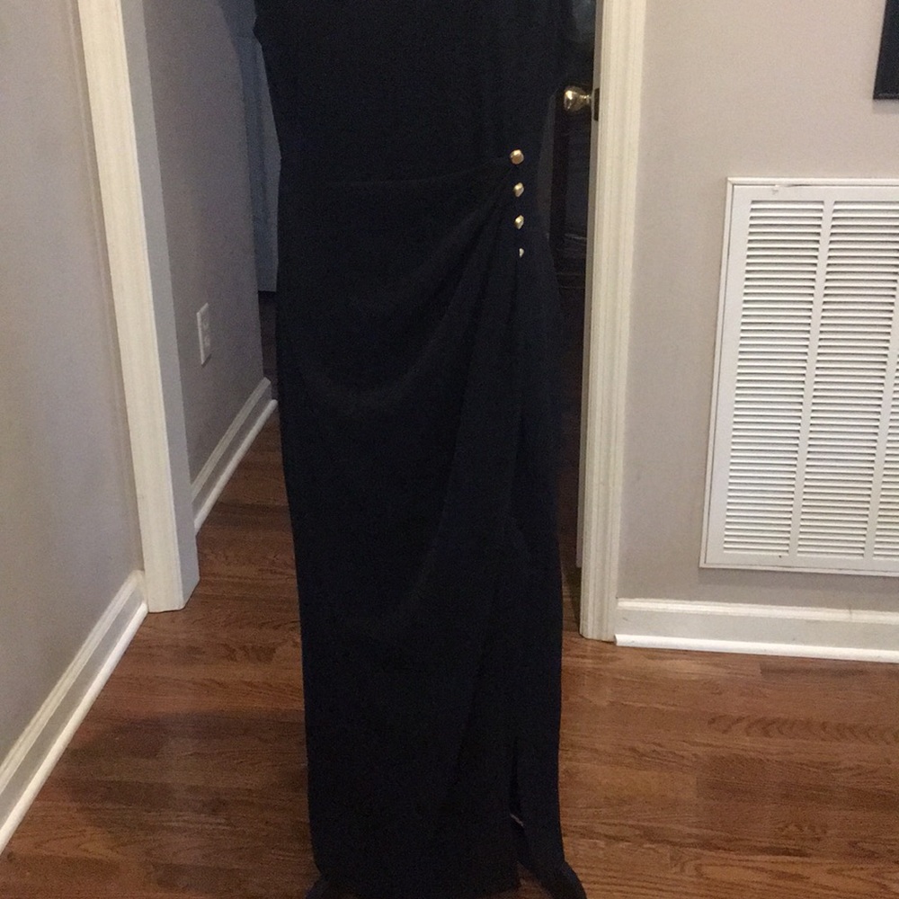 Evan Picone black dress . Size 14. EUC - Picture 3 of 7